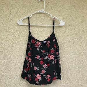 Divided H&M floral and black top